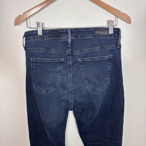 AG Farrah Raw Hem Boot Crop Jeans Size 29 High Rise 27” inseam - Picture 6 of 13